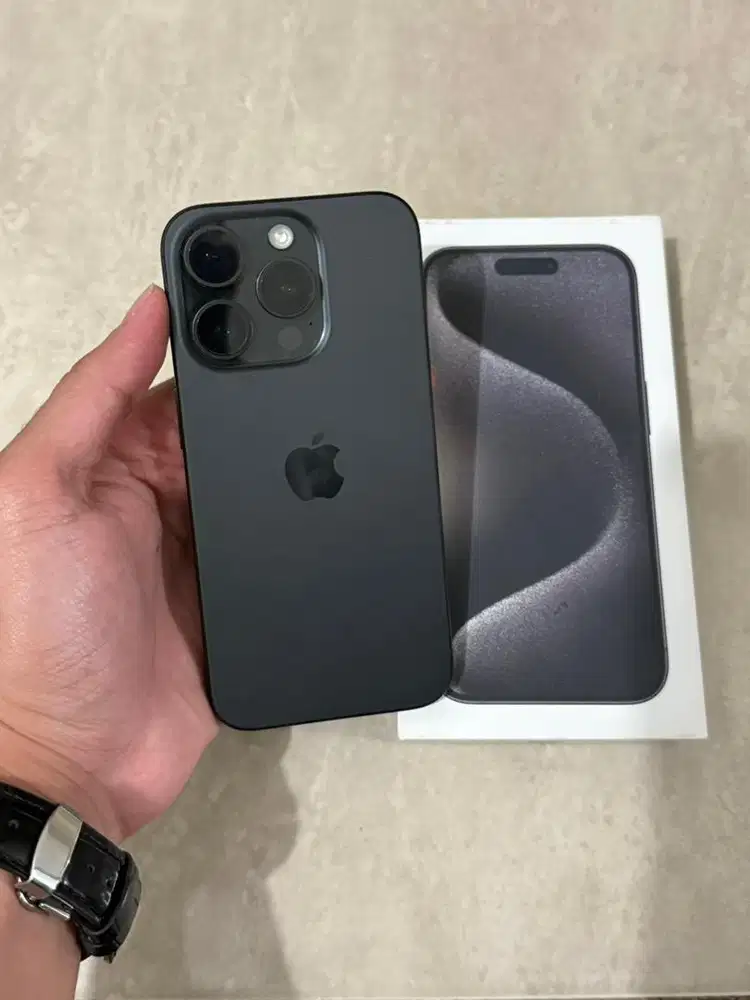 iPhone 15 Pro 256gb Black Titanium Ibox