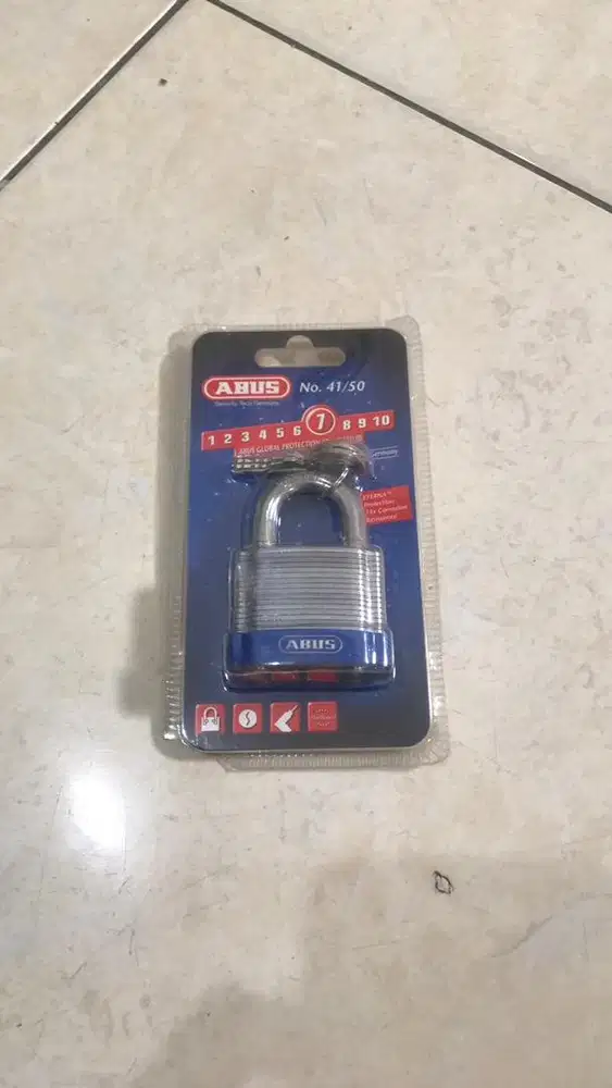 Gembok Abus Germany No. 41/50