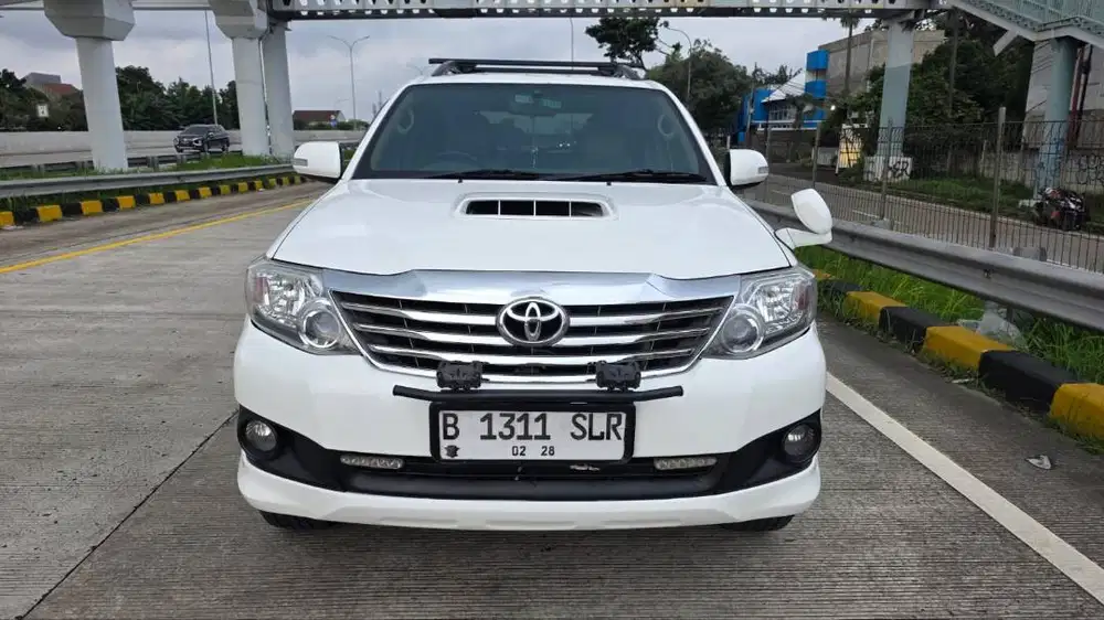 Fortuner 2.5 G VNT 2012 matic diesel fullset odo 105rb km pjk 2/26 KTP
