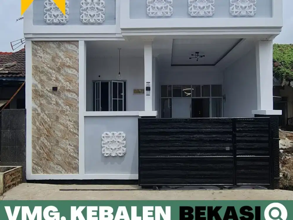 Rumah Baru, Luas, Mewah, di Kebalen, Bekasi 15 menit ke Stasiun Bekasi