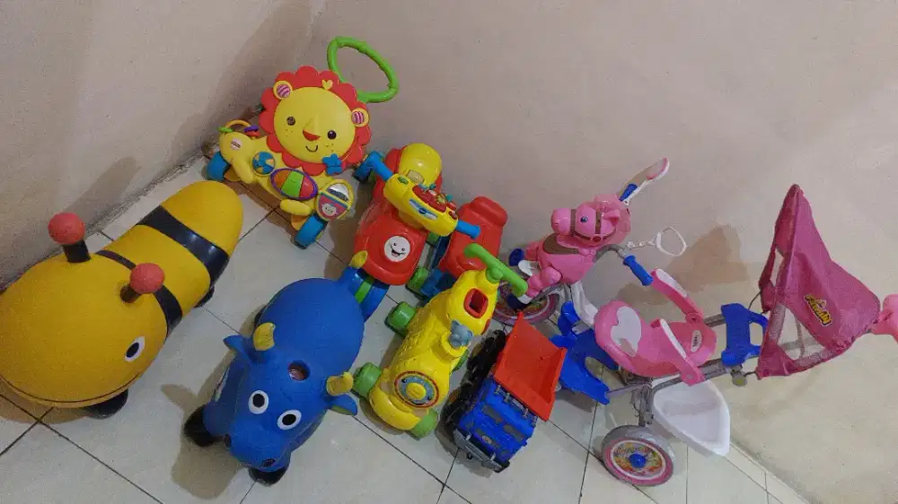 Mainan Anak 1 Paket Semua (Boleh Nego)