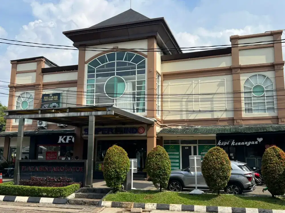 DISEWAKAN RUANGAN KOMERSIAL LANTAI 2 PLAZA BINTARO SATOE