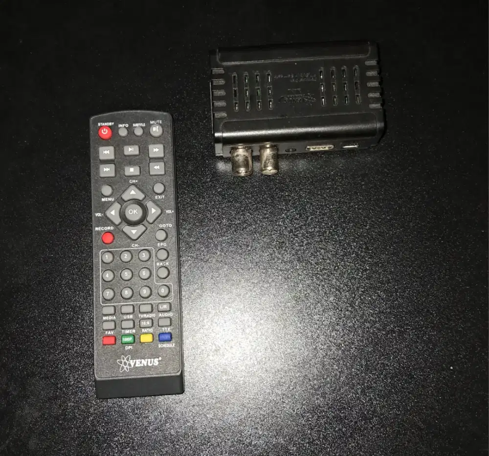 Stb venus cabe rawit + antena + kabel hdmi