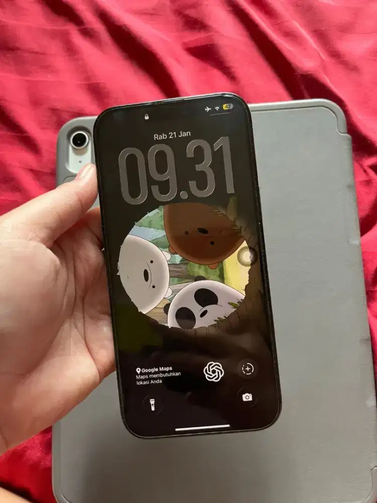 Iphone 16 promax black 256gb on garansi ibox