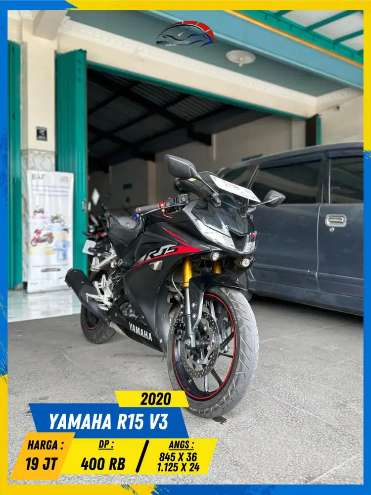 YAMAHA R15 V3 2020 PLAT P GASSKEUN BOLOH HIKMAH MOTOR KEPUH MALANG