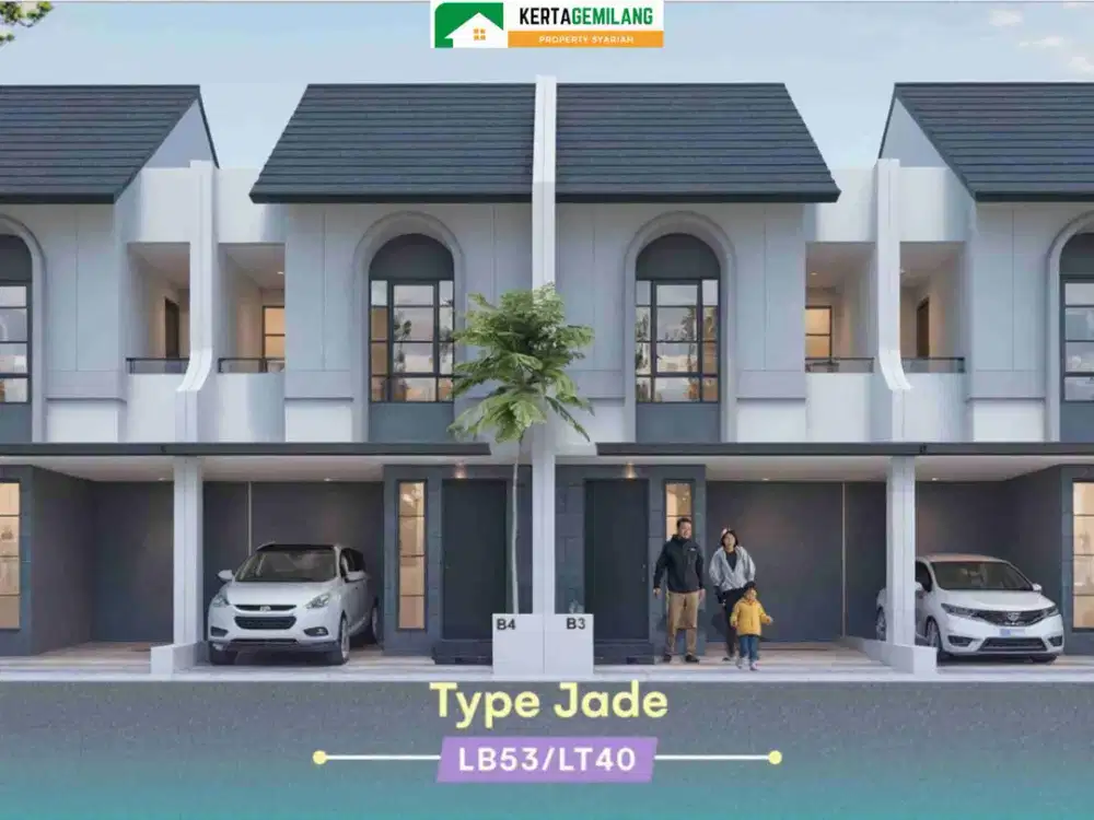 Z Hauz Rumah Mewah dekat stasiun Depok | Rumah 2 Lantai, Harga 1 Lantai