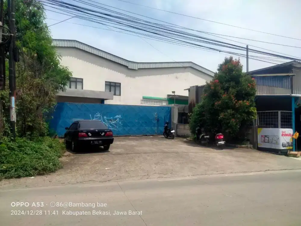Gudang Siap Pakai Akses Mudah di Jl Inspeksi Kalimalang, Pasir Tanjung, Cikarang