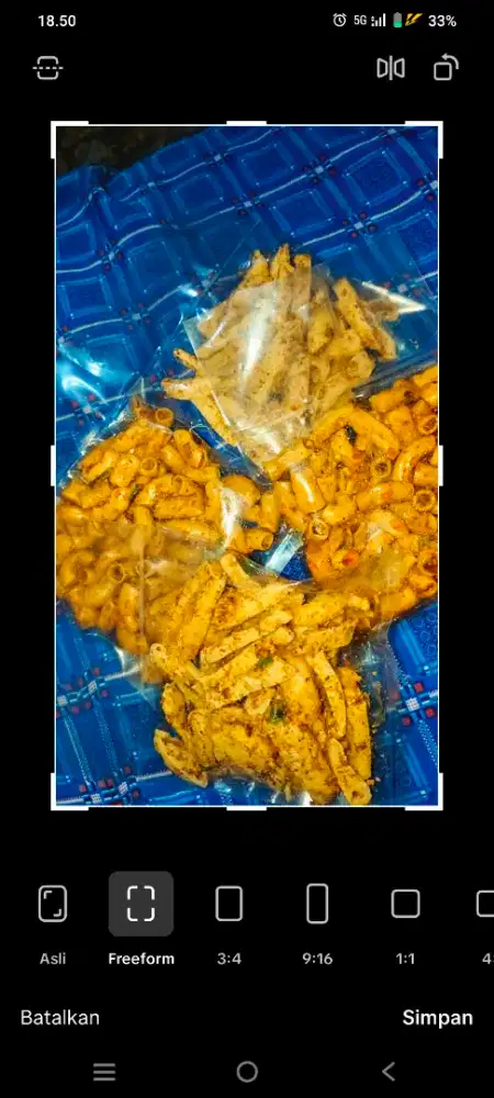 Makroni bantet dan basreng 50gr