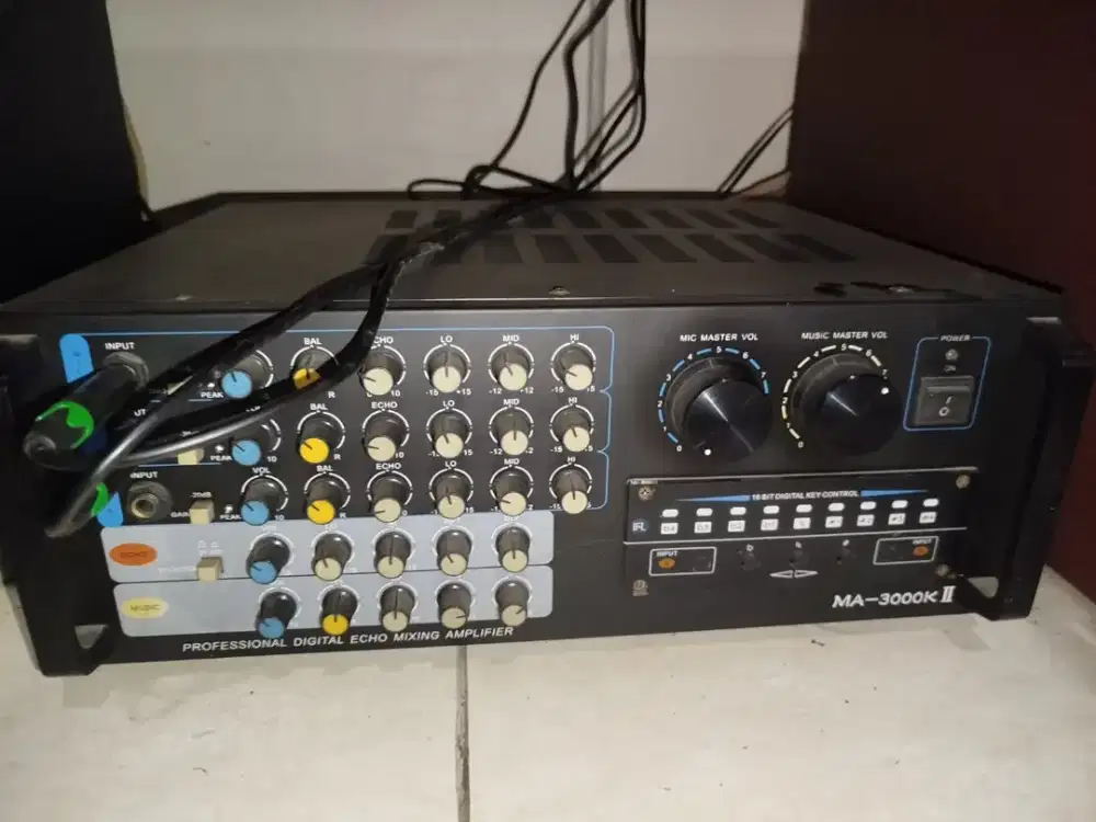 Set karaoke tinggal pakai (free TV)