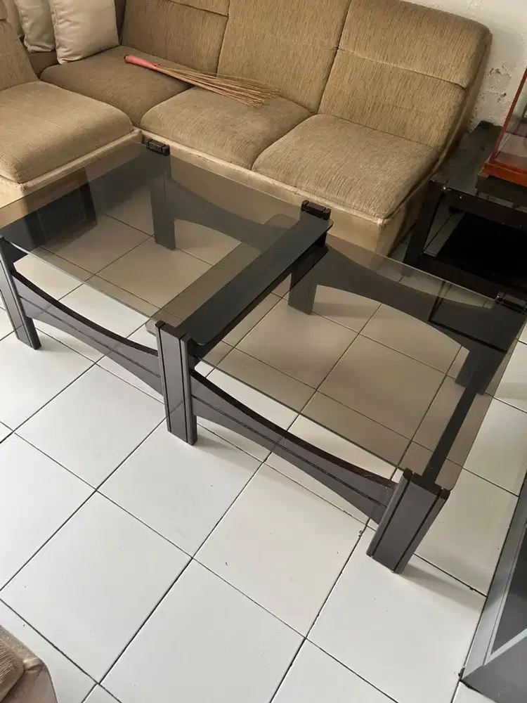 Dijual Meja Jati Kaca Untuk Ruang Tamu