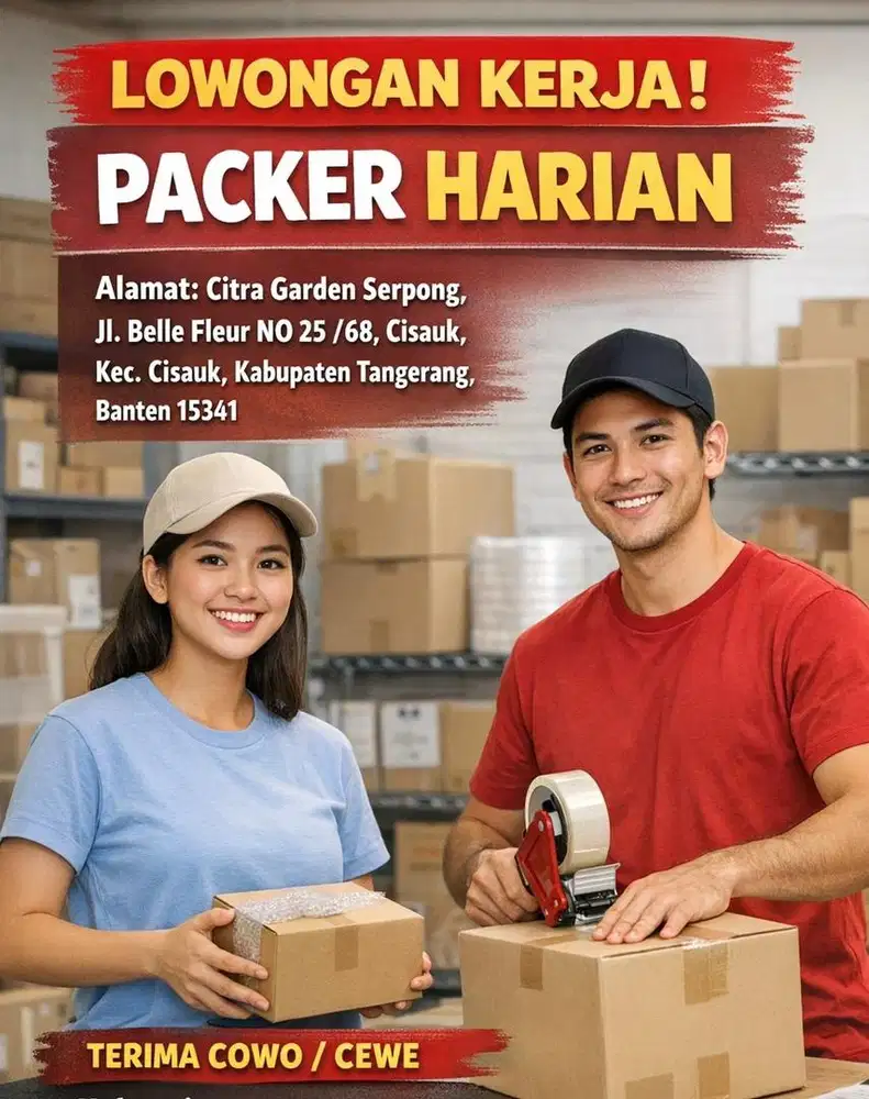 DI CARI PACKER HARIAN