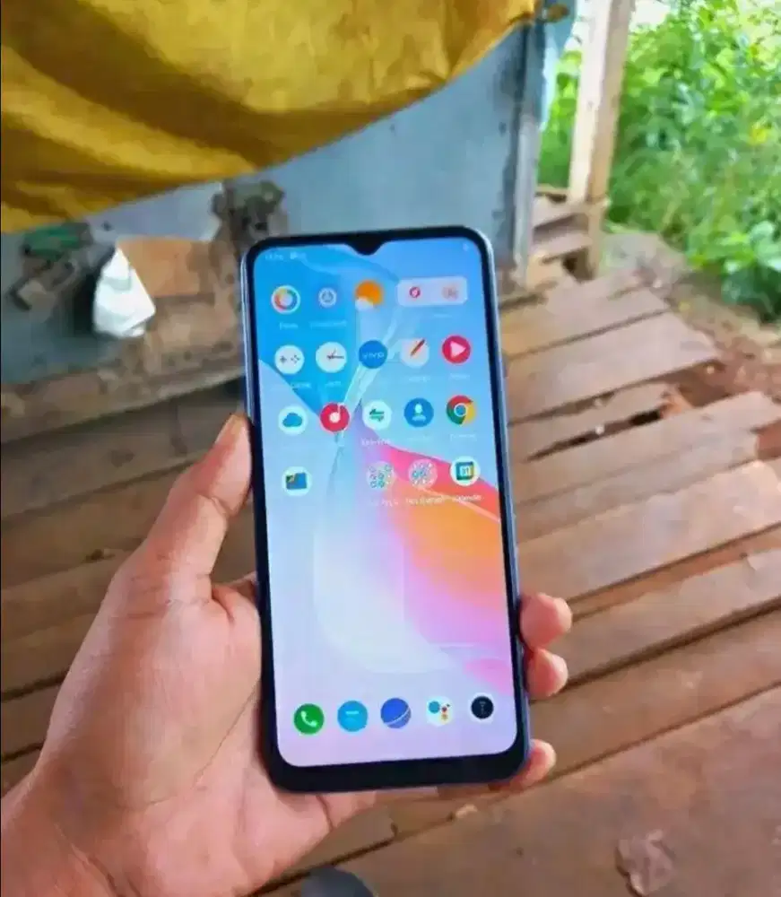 Vivo y21 ram 4/64 kelengkapan batangan (hp doang) no minus