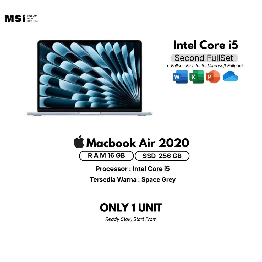 MACBOOK AIR 2020 RAM 16/256GB