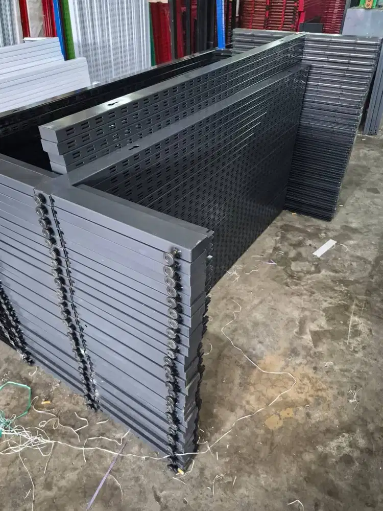 TIANG RAK GONDOLA HARGA MURAH BANYAK TYPE READY SIAP KIRIM