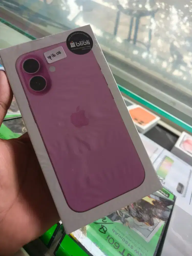 New iphone 13 128 garansi resmi 1 tahun