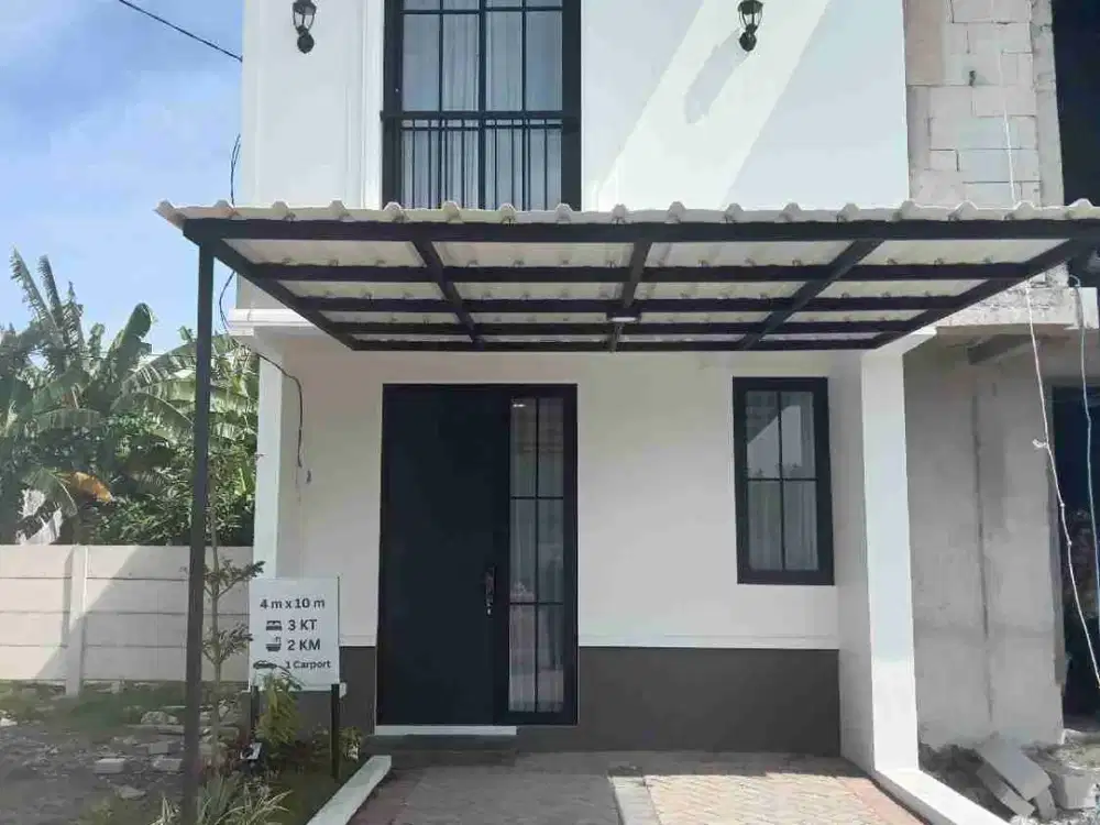 rumah baru minimalis dan modern paling murah di Surabaya Nara park Medokan ayu Surabaya