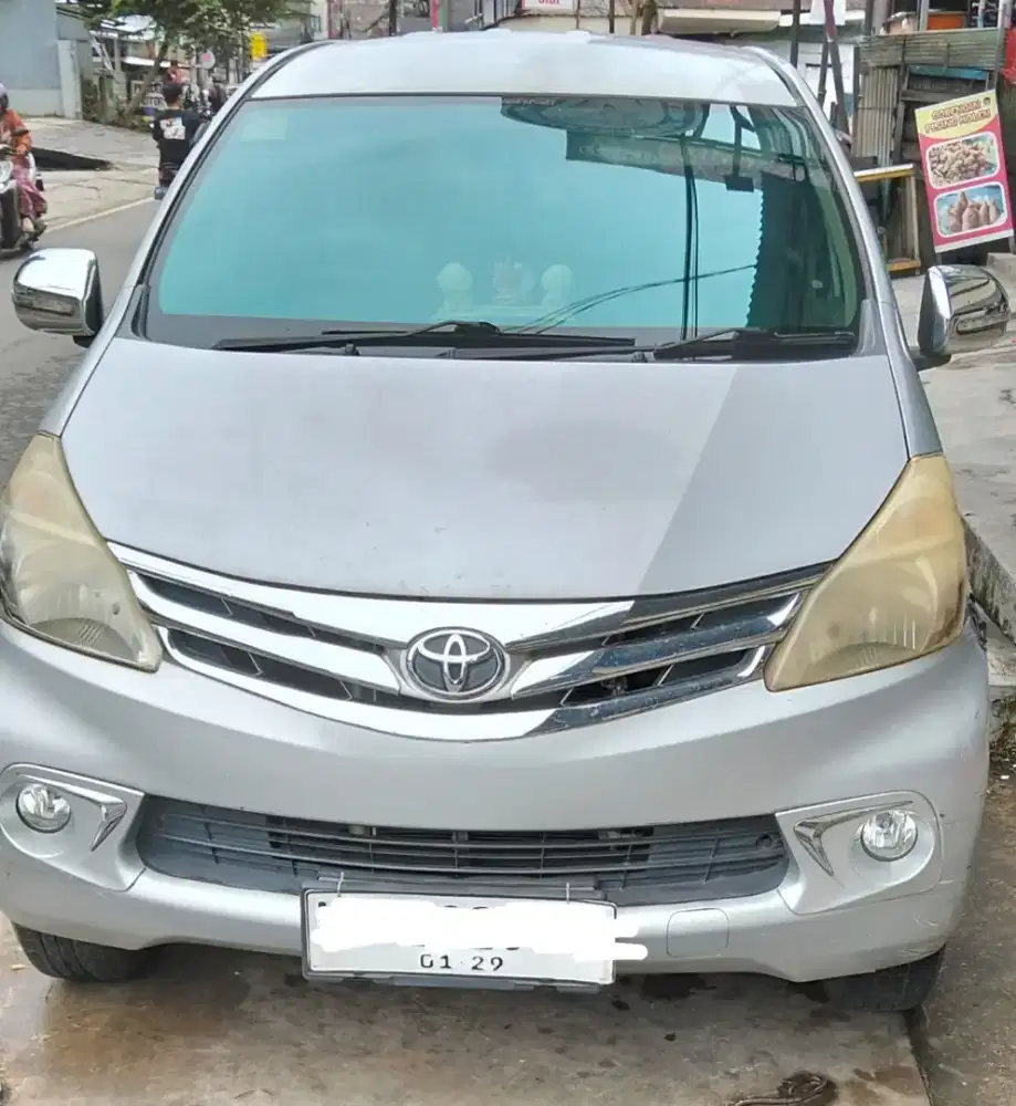 Avanza G Bensin M/T 2013 Silver