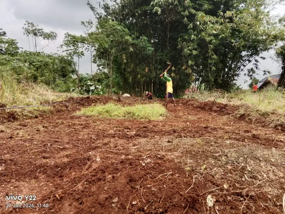 Dekat Jalan Bomang, Tanah BOgor Special Free TV