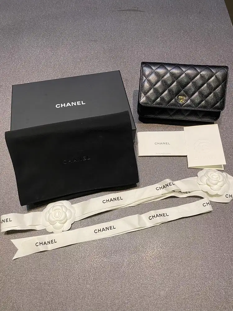 Tas chanel bags wallet on chain