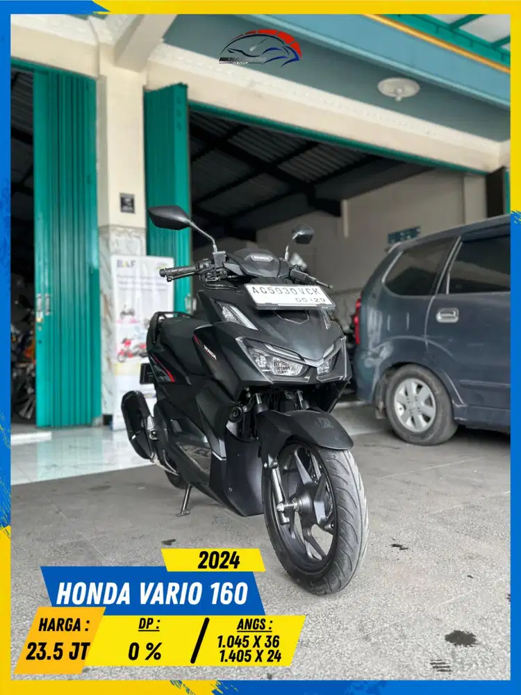 HONDA VARIO 160 2024 PLAT AG GERCEP BOLOH HIKMAH MOTOR KEPUH MALANG
