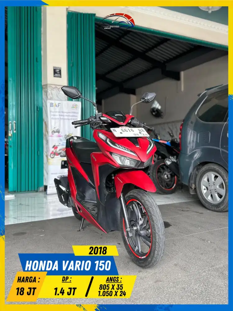 HONDA VARIO 150 2018 NDANG PANTAU BOLOH HIKMAH MOTOR KEPUH MALANG