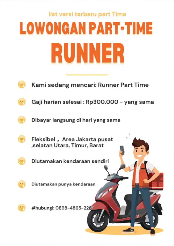 Dibutuhkan Freelance Staff (Daily Paid) jakarta selatan