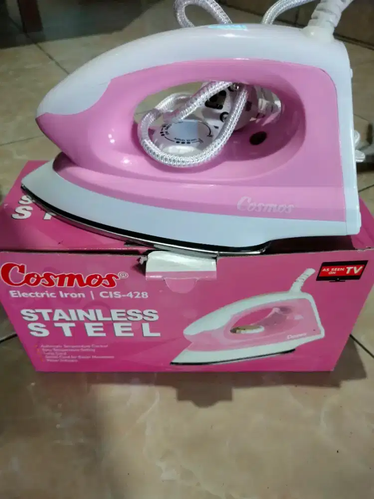 Setrika cosmos pink baru