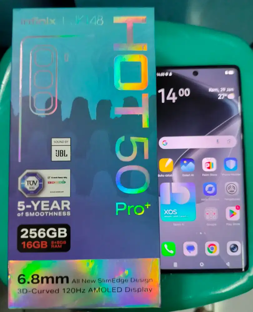 INFINIX HOT 50PRO PLUS 8+8/128Gb HP+DUS AJA
