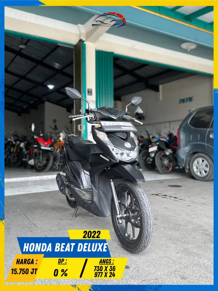 HONDA BEAT DELUXE 2022 READY GASS MASZEHH HIKMAH MOTOR KEPUH MALANG