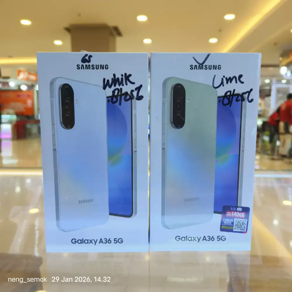 Samsung a36 5g 8/256gb resmi