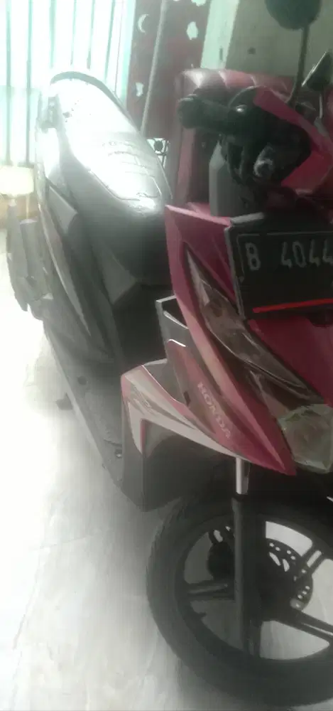 Honda beat 2018,idling stop warna pink