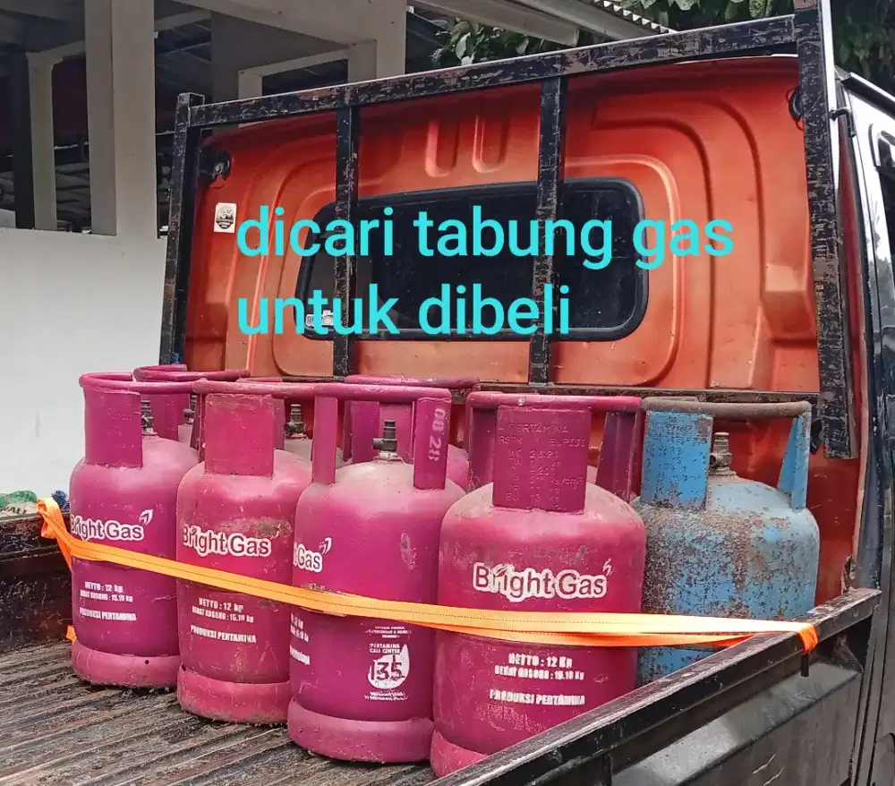 Cari tabung Bright gas 12 kg bukan jual