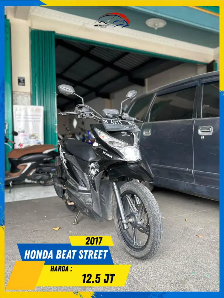 HONDA BEAT STREET 2017 BEKAS BERKUALITAS HIKMAH MOTOR KEPUH MALANG