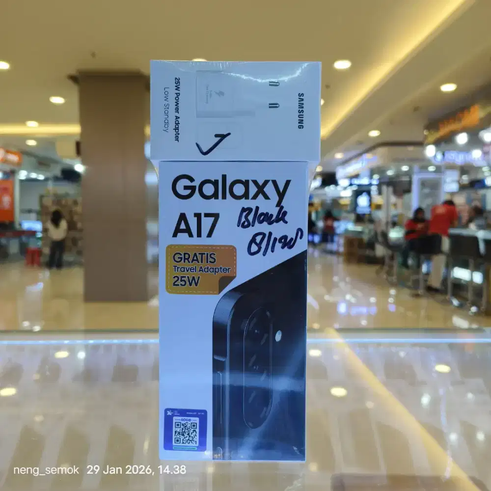 Samsung a17 4g 8/128gb resmi
