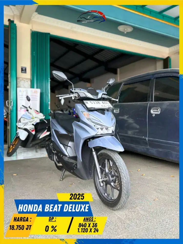 HONDA BEAT DELUXE 2025 BARANG ISTIMEWA HIKMAH MOTOR KEPUH MALANG