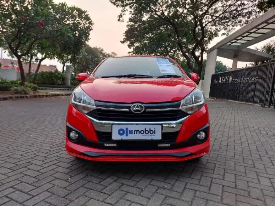 DP RINGAN Daihatsu Ayla 1.2 R Bensin-MT 2019 Merah CAHQD