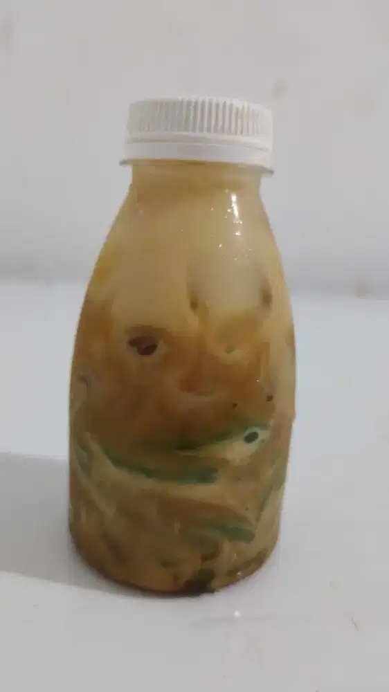 Es cendol botol (tepung beras susu gula aren)