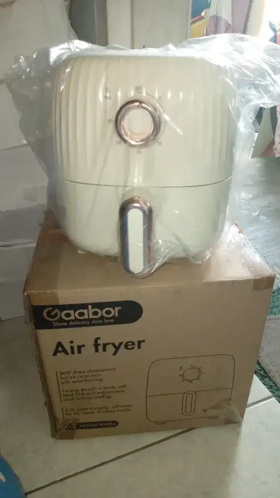 Dijual air fyer merk gaabor ukuran 2.0 Liter type AF20M-WH01A