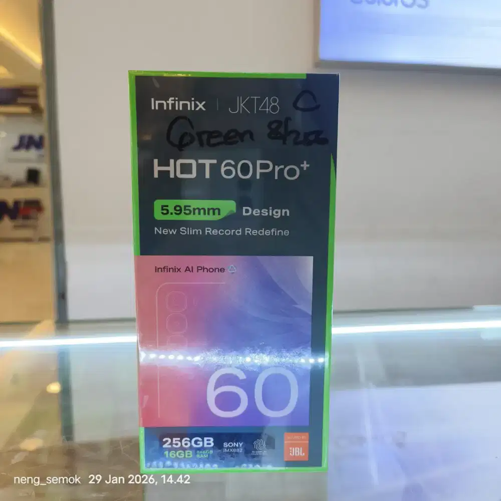 Infinix hot 60 pro+ 8/256gb resmi