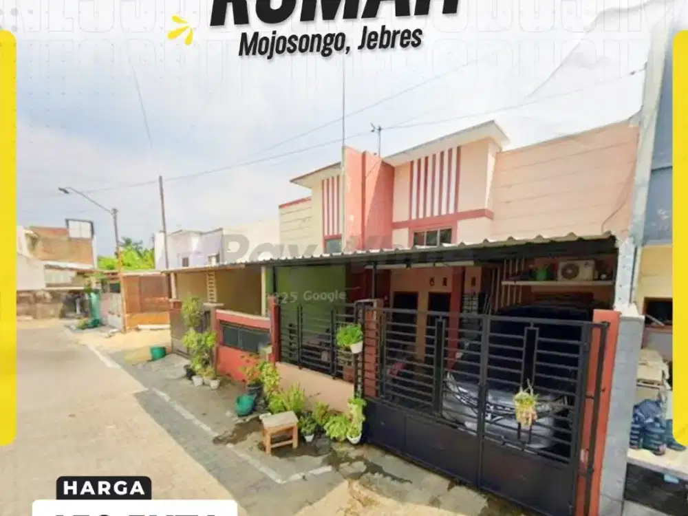 Rumah Cluster 2Kamar Siap huni dekat SMA N 8 Mojosongo Jebres Solo