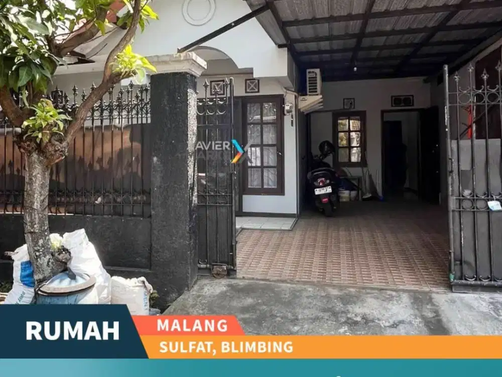 Disewakan Murah Rumah Furnished Tinggal Huni di Sulfat Malang