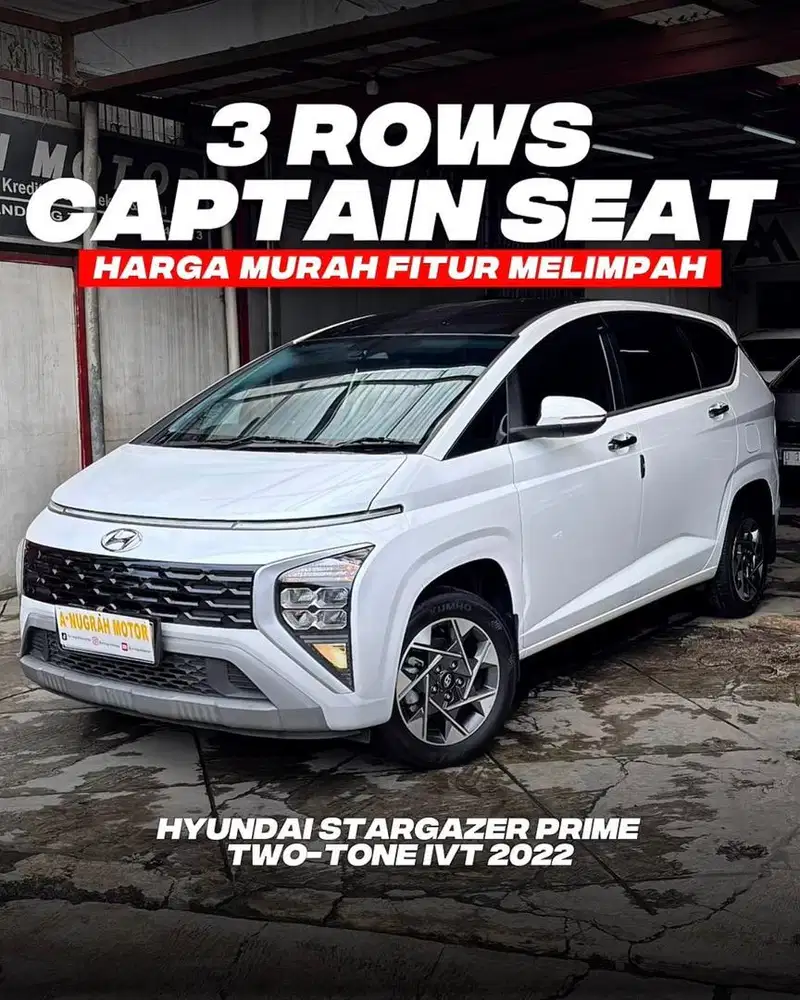 KILOMETER RENDAH!! Hyundai STARGAZER PRIME TWO TONE MATIC 2022 || ANM