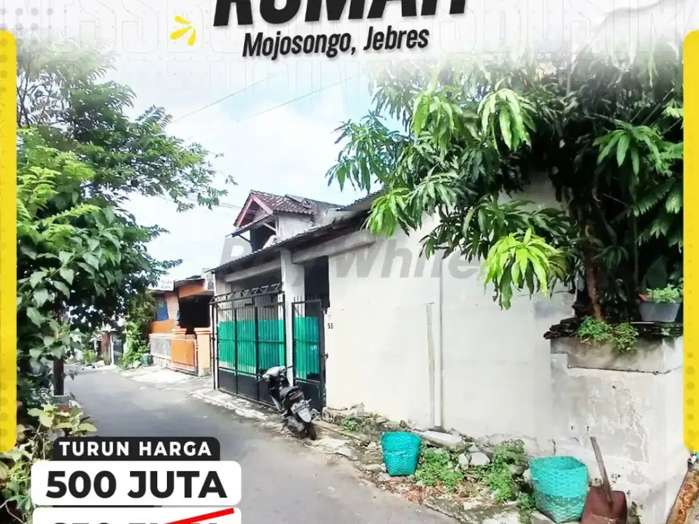 Rumah 2Kamar Siap huni Dekat Taman Jaya Wijaya Mojosongo jebres Solo