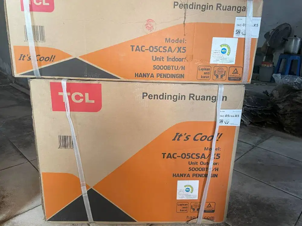 AC 1/2PK TCL BARU