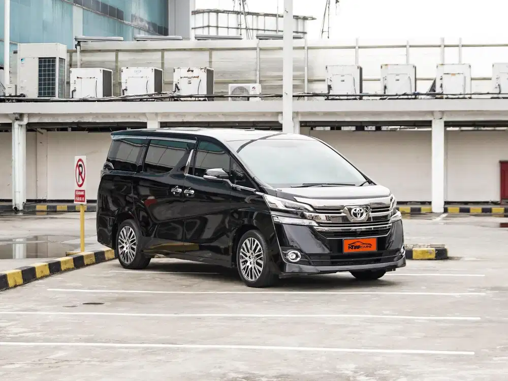 [LOW KM 45rb] Toyota Vellfire 2.5 G (Pilot Seat) Matic Hitam 2015/2016