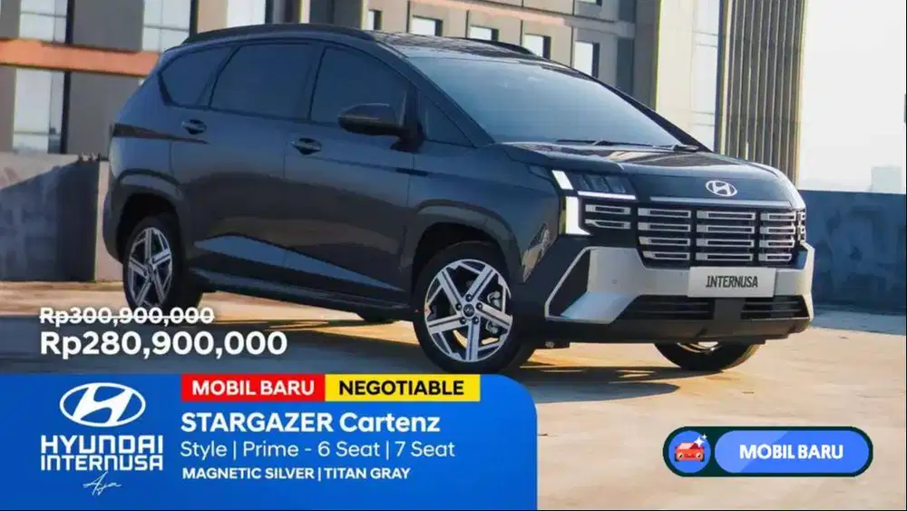 [Mobil Baru] HYUNDAI STARGAZER CARTENZ