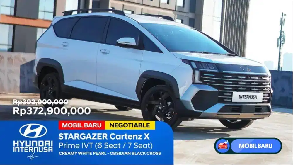 [Mobil Baru] HYUNDAI STARGAZER CARTENZ X PRIME