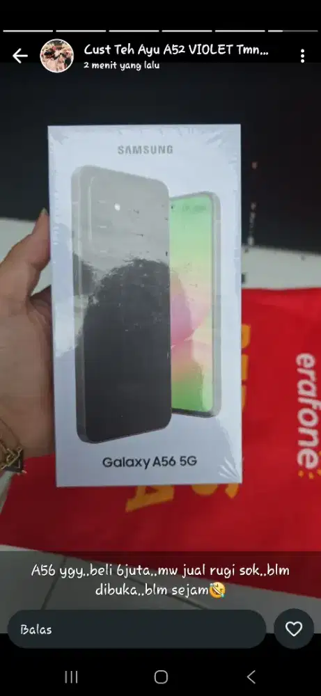 New Samsung Galaxy A56 5G Cash,Kredit,Tukar Tambah