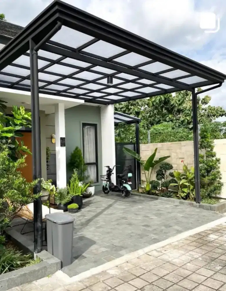 Kanopi atap minimalis