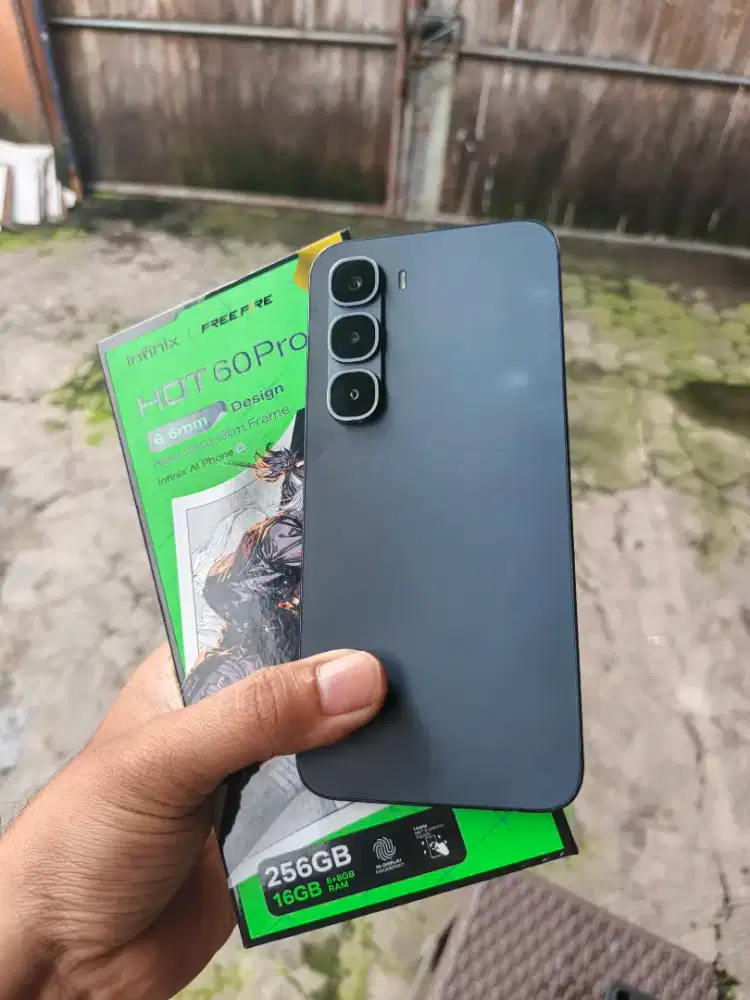 Infinix hot 60 pro 8/256 mulus 90% fullset ada nota